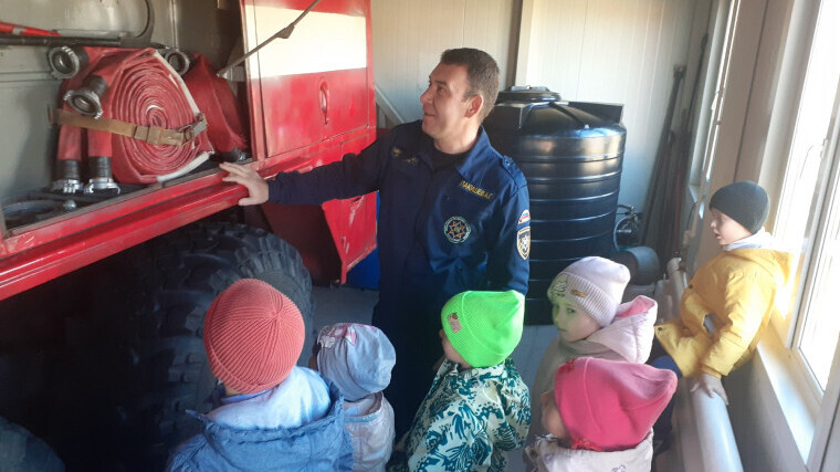 Экскурсии в пожарную часть